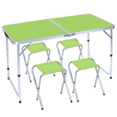 China Factory Price Wholesale Portable Picnic Folding Table Easy Carry Outdoor Foldable Rectangular Dining Folding Table for sale