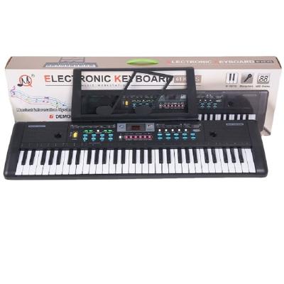 China Electronic Hot Selling Digital 61 Keys Organ Piano MQ-6112 Musical Instrument Keyboard With Speaker Microphone For Kid/Kids for sale