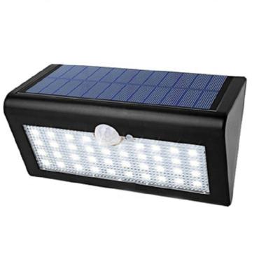 China Garden 38 LED Yart PIR Solar Powered Outdoor Solar Light Infrared Black Switch Lamp 3 Sensor Solar Street Light Warm/Cold 3 Modes for sale