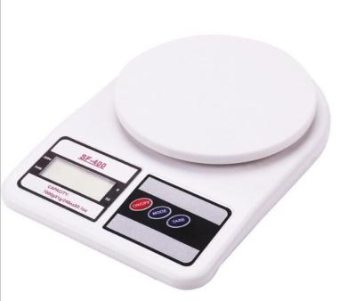 China Weigh Food Measuring Portable Kitchen Scale Electronic Weighing , Digital Kitchen Scale 10Kg-1g SF-400 for sale