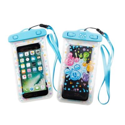 China Waterproof PVC Mobile Phone Bag Waterproof Cell Phone Case Bag for sale