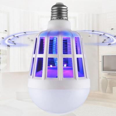 China Home Desktop E27 Airflow Mosquito For Home Lighting Bug Zapper Trap Pest Control Insect Zappers Lights Moskiller LED Mosquito Killer Bulb for sale