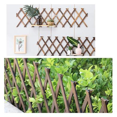 China Easily Assembled High Quality Wholesale Panel Wall Fence Garden Decking Decorative Products Mounting Factory Support Lattice Wood Trellis for sale