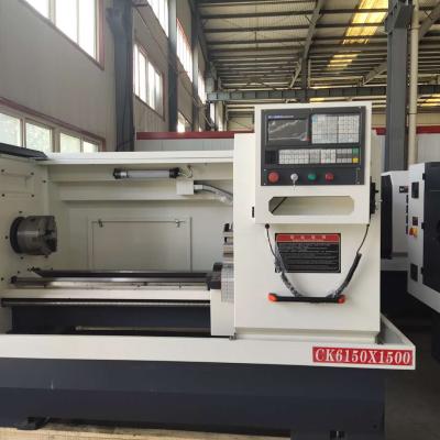 China Building Material Shops Mini CNC Metal Lathe 1500mmm CK6150 Mathe Machine for sale