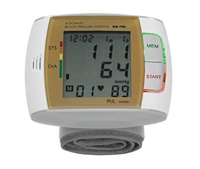 China High Sensitivity Blood Pressure Meter LCD Digital SphygmomanoMeter for sale