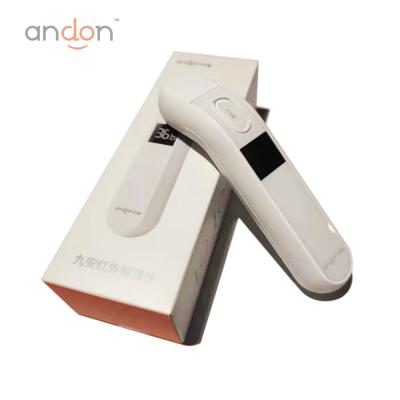 China High Sensitivity Non Contact Forehead Handheld Infrared Temperature Gun Digital Ear Thermometer Infrared Gun for sale