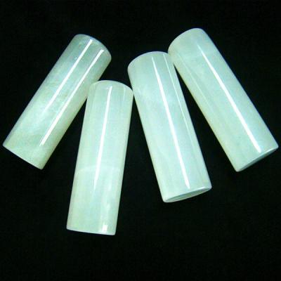 China Europe Xinjiang natural white jade cylindrical stamp for wholesale for sale