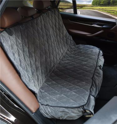 China High End Suede Fabric Crystal Velvet Material Pet Seat Cover for sale