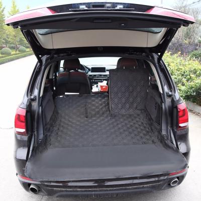 China 600D Polyester Fabric Pet Cargo Liner With Zipper for sale