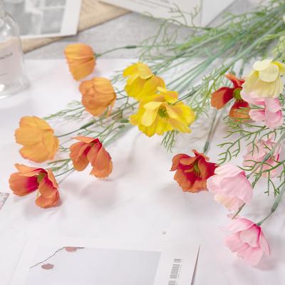 China Wholesale Green Artificial Environmental Protection Decoration Simulation Flowers Gesang Flower Wedding Flower Backdrop Decoration for sale