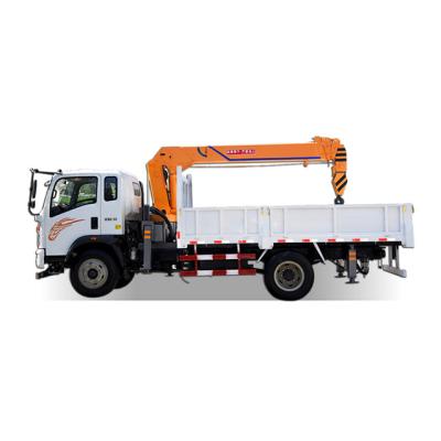 중국 TRUCK CRANE The Premium Heavy Duty Truck 5 Ton Telescopic Boom Hydraulic Truck Mounted Crane 판매용