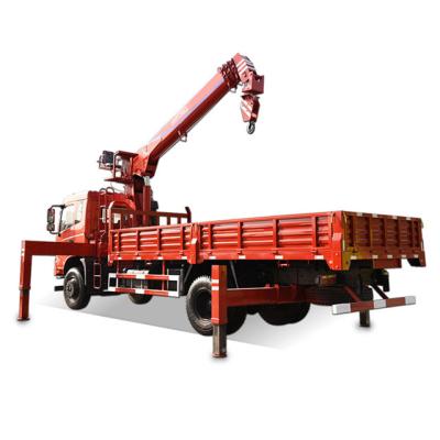 China TRUCK CRANE New Dongfeng high quality 8 ton hydraulic truck mounted crane zu verkaufen