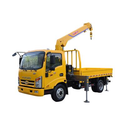 중국 CRANE TRUCK Mini 3 ton 4 ton knuckle boom crane truck 판매용