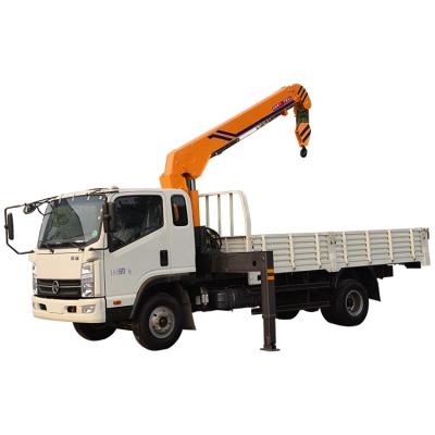 China TRUCK CRANE China Manufacture Conventional Pickup 5 Ton Truck Mounted Crane en venta