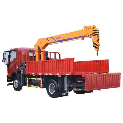 中国 TRUCK CRANE China Supply Mini Crane For Mobile Truck Truck Cranes Machine 4 Ton Spider Crawler Mini Crane Price 販売のため