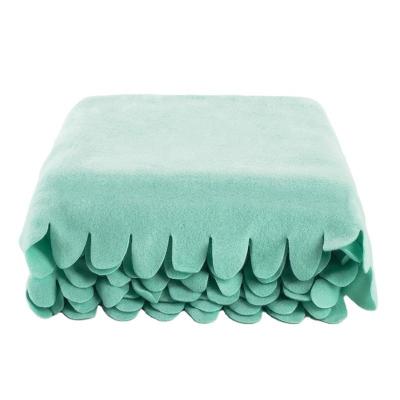 China Factory Direct Sale Cheap Anti-static Coral Fleece Blanket Brushed Throw Blanket for sale