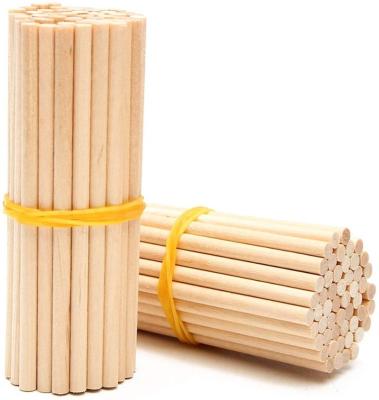 China Wholesale Natural Bamboo Wood Easily Cleaned Sticks Bamboo Finger Rods For Stacked Cakes for sale