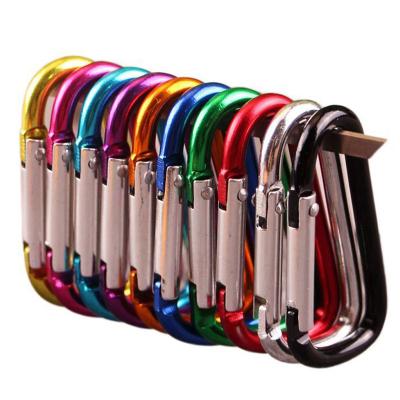 China Heavy Industry 5299c Stainless Steel Wholesale Spring Button Carabiner Climbing Snap Hook for sale