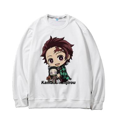 China Custom Anti-wrinkle Winter Print Children Clothes Comic Character Japan Cartoon Sweatshirt Boys Girls Hoodies for sale