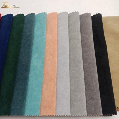 China Anti-Static Drapery Polyester Crushed Velvet Drapery Fabric For Home Decor for sale