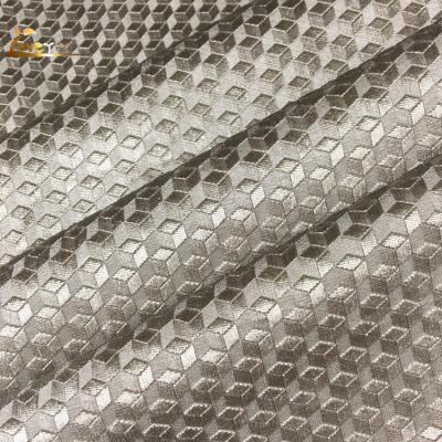 China Anti Static Brocade Jacquard Knitting Sofa Fabric Material Price Per Meter for sale