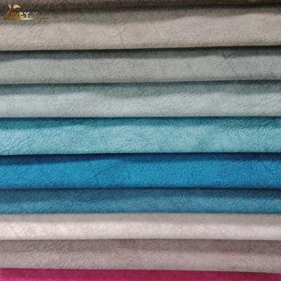 China Tear-Resistant Super Soft Burnout Holland Velvet For Curtain And Luxury Upholstery Sofa Fabric for sale