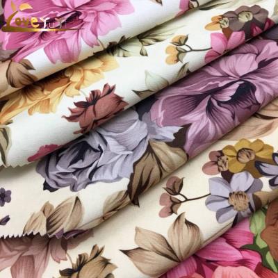 China Custom Flower Printed Burnout Fabric Super Soft Textile Sofa Velvet Fabric Anti-Static for sale