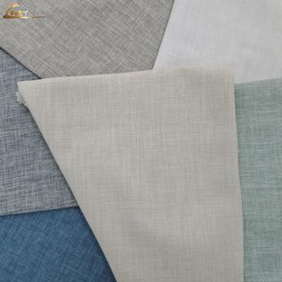 China Trueran Blend Dobby Polyester Memory Recycled Cotton Fabric For Furniture Upholstery for sale