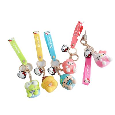 China PVC Cute Cartoon Character Shape Handsome Sanrio Key Chain for sale