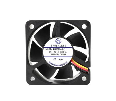 China High Efficiency Ventilation Cooling Fans 50X50X20 DC Axial Cooling Fan 2 Inch DC Brushless Ventilation Fan Exhaust Motor for sale