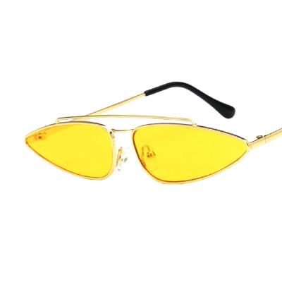 China Fashion Sunglasses Manufacture Wholesale Cheap Sunglasses Triangle Cat Eye for sale