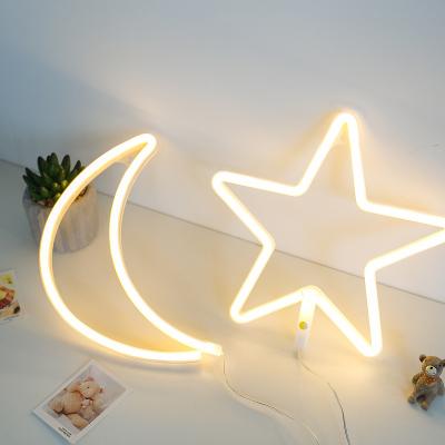 China Colorful LED String Amazon Light Hot Selling Flexible Light With Bright Neon Shape Night LED Word Decorative Light for sale