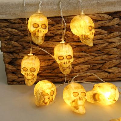 China Colorful LED String Light Halloween Led String Indoor Skeleton Lamp Decorations Party Rave Props Prop Holiday Lighting Halloween Light for sale