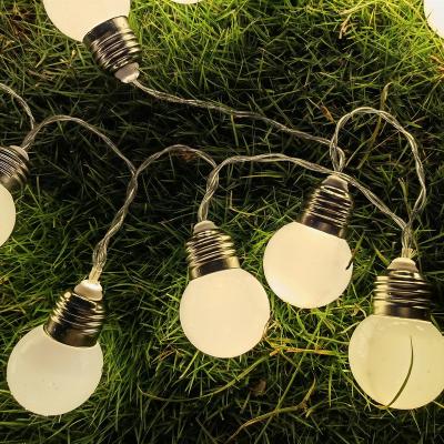 China Colorful LED String Light Warm White Edison Bulb String Lights For Outdoor Party Decoration for sale