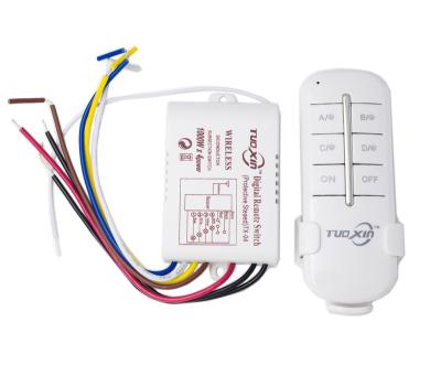 China 1way 1/2/3 Way Relay AC 220V RF Digital Switch Ceiling Fan Panel Wireless Remote Control Switch For Light Bulb for sale