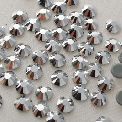 China Hot fix rhinestone flatback dmc eco friendly wholesale lead free faux stone diamond crystals for clothes for sale