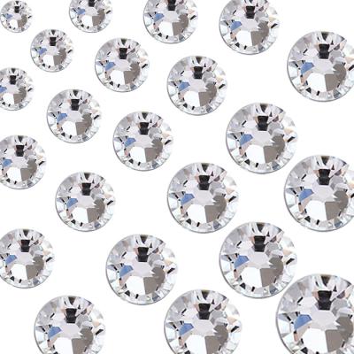 China Full Colors of Flatback for Sticking Rhinestones on Fabric Duct Tape Rhinestones for sale