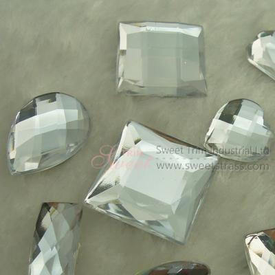 China Flatback bling bling non seam epoxy teardrop decoration in dfiferent size for sale