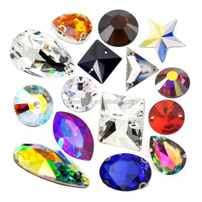 China Flatback Factory Outlet Various Color And Sizes Garment Accessories Rhinestones for sale