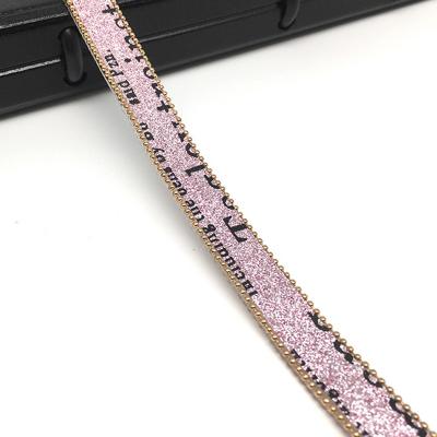 China Cheap Flatback Strap Chain Trim Belt Handmade Factory Diy Accessory For Dressing Trimming for sale