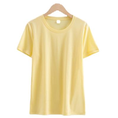 China Wholesale O Neck Anti-pilling Women's Quick Dry Sportswear Slim Breathable High Quality T-shirt For Lady for sale