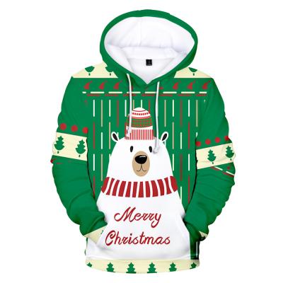 China Bulk Custom 3d Printing Dinosaur Anti-wrinkle Hoodie Women's Christmas Hoodies Sweatshirts Sweatshirts for sale