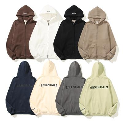 China Wholesale Anti-Wrinkle Fear Of God Hoodie Letter Print Unisex Oversized Fleece Hoodie Couple Set Fear Of God Hoodie for sale