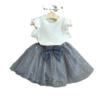 China Wholesale high quality custom made other girls' women's clothing printed top and skirt suit children's wear for sale