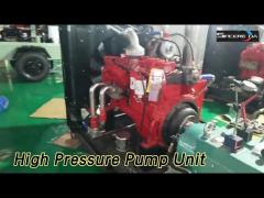 Water Jetting High Pressure Pump Unit Cleaner Zone 2 140 Bar Diesel Power