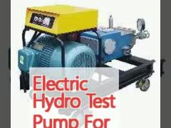 Electric Hydro Test Pump For Boiler Pressure Testing Hydro Pressure Testing Pump