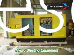 900bar hydro blasting equipment hydro blaster for oil pipelines cleaning