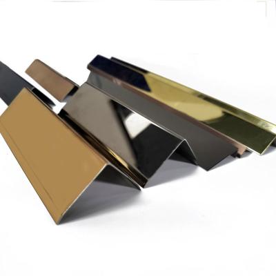 China Modern hot sale cheap price ceramic edge of stainless steel tile trim edge profile ceramic tile trim for sale