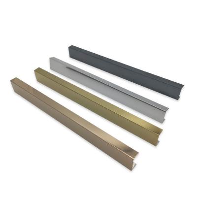 China Modern Quick Delivery Stock Tile Edge Trim Stainless Steel Tile Strips Tiles Bathroom Wall Strip for sale