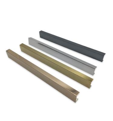 China Modern Living Room Modern Stainless Steel Decorative Tile Strips Ceramic Tile Trim for sale